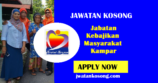 Jawatan Kosong Di Jabatan Kebajikan Masyarakat Kampar Tarikh Tutup 05 Feb 2021 Jawatan Kosong