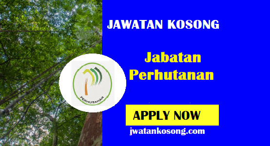 Jawatan Kosong Di Jabatan Perhutanan, Tarikh Tutup 5 Mac 2021