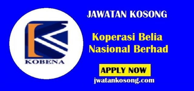 Jawatan Kosong Koperasi Belia Nasional Berhad, Tarikh Tutup 29 Julai 2021
