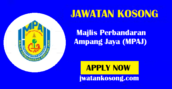 Jawatan Kosong Majlis Perbandaran Ampang Jaya (MPAJ) – 5 Oktober 2021