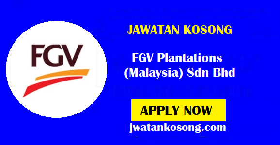 Jawatan Kosong FGV Plantations (Malaysia) Sdn Bhd, Tarikh Tutup 19 Disember 2021